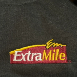 EM Extra Mile embroidered sweatshirt