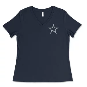 North Star Women V-Neck T-shirt
